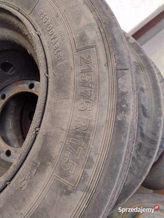 komplet 6 sztuk opon 21575R 175 Grabów-Wójtostwo