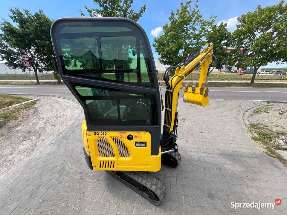Minikoparka GG1050C Gunter Grossmann kabina Kielce