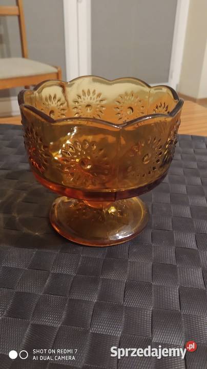 Pucharek Stokrotki Ząbkowice design prl łódzkie Tomaszów Mazowiecki