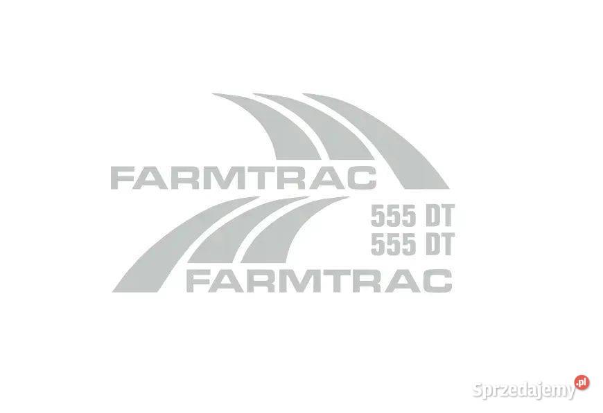 Naklejki oklejenie naklejka FARMTRAC 555 DT Janików