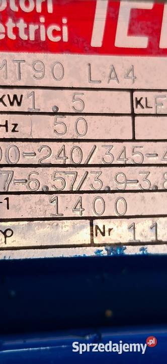 Motoreduktor 15 kW205 obr Leszno