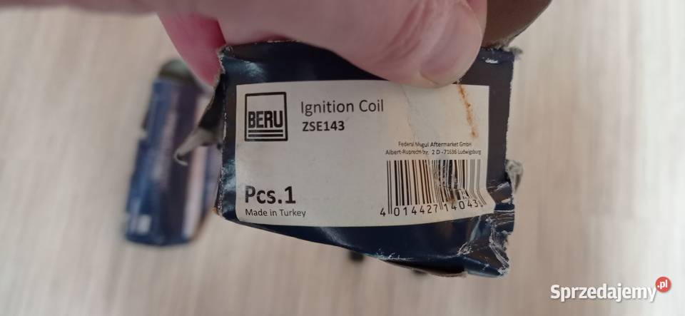 2 x cewka zapłonowa BERU ZSE 143 BMW