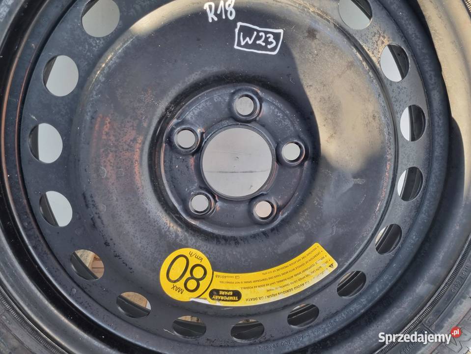 KOŁO DOJAZDOWE Chrysler 300C dojazdówka 14580 Chełm sprzedam