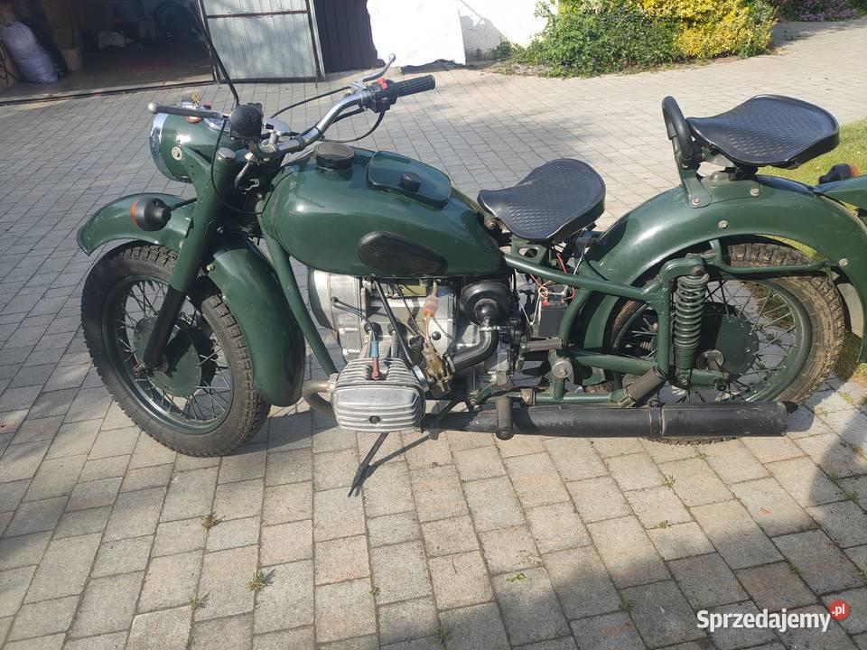 Dniepr 11 z koszem sprzedam Motoryzacja Zamość