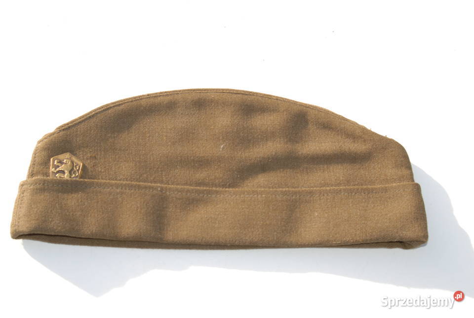 Stara czapka beret nakrycie głowy armii Cieszyn