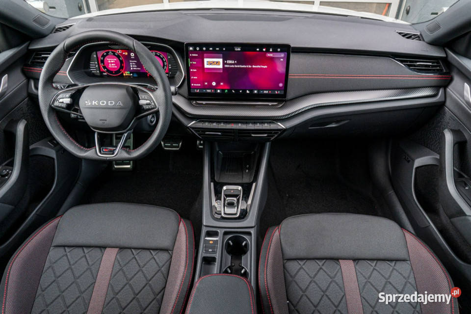 koda Octavia Combi RS 20 TSI 265 DSG Dostępna Kombi Łódź