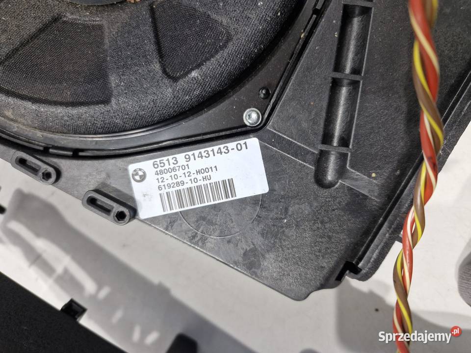 BMW X1 E84 NAGŁOŚNIENIE GŁOŚNIKI HIFI KOMPLET sprzedam