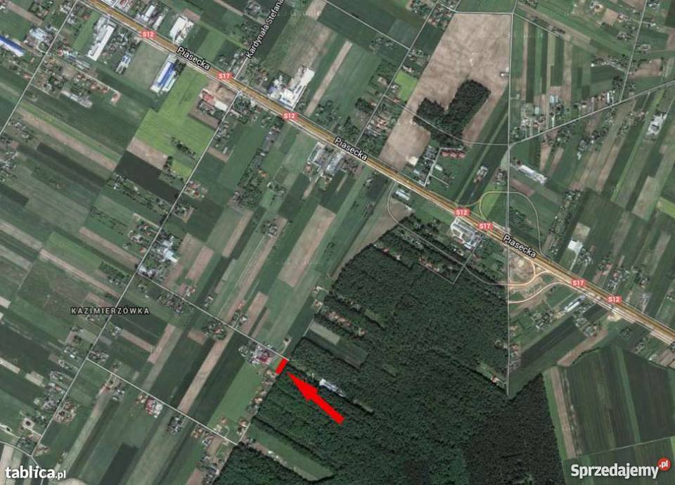 Działka budowlana Kazimierzówka k lubelskie Kazimierzówka