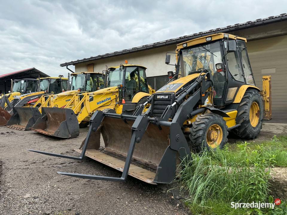 Koparkoładowarka Cat 428C 1999r Gotkowice