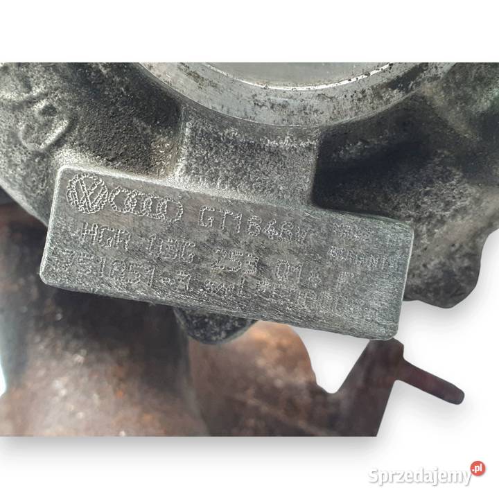 TURBOSPRĘŻARKA VW Touran Golf V 19 TDI 751851 Chełm