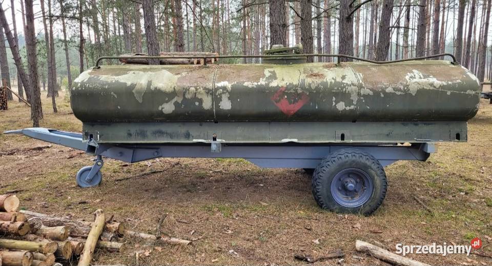 Beczkowóz aluminiowy 4000l beczka wóz Czersk