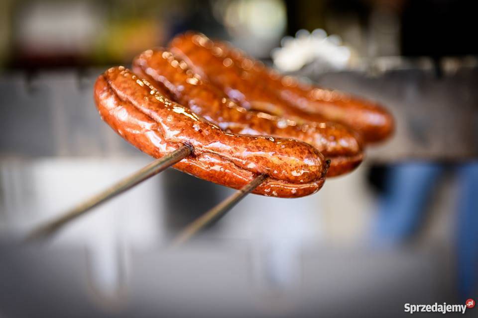 GRILL WĘGLOWY Z NAPĘDEM GASTRONOMICZNY 150x50x50 sprzedam