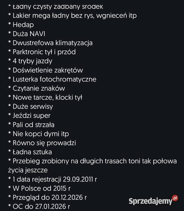 BMW F11 20 d 184 MZamiana Zamienię 2000cm3 Wojkowice