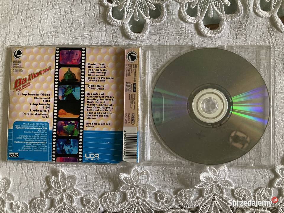 Płyta CD Single Video Datentrack Da Chartmensch