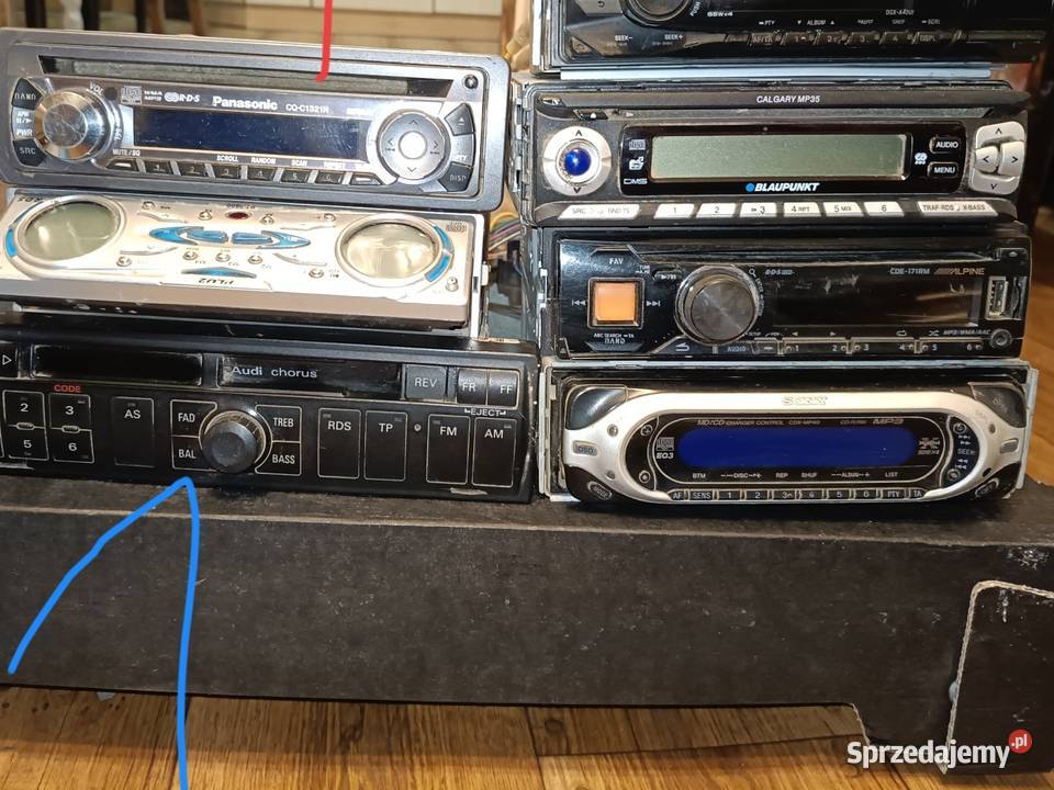 Sprzedam Zestaw Radi Blaupunkt Panasonic Kamienica Królewska sprzedam