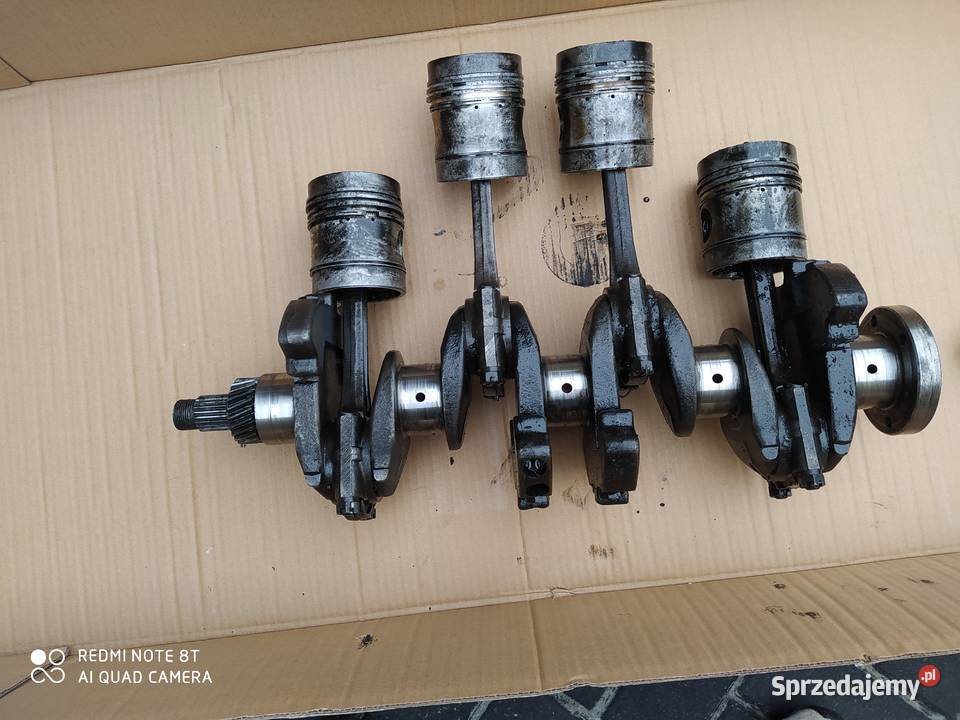 Wal korbowy ostrowek korbowody tloki Ursus c360 Lubliniec