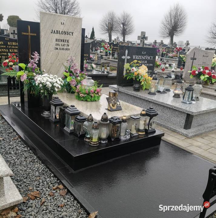 NAGROBKI GRANITOWE Gołębin