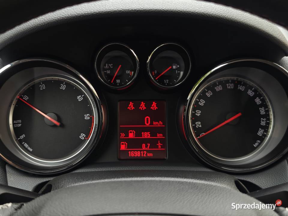 Opel Mokka Cosmo 17CDTI 130 2014 Bezwypadkowy Warszawa sprzedam