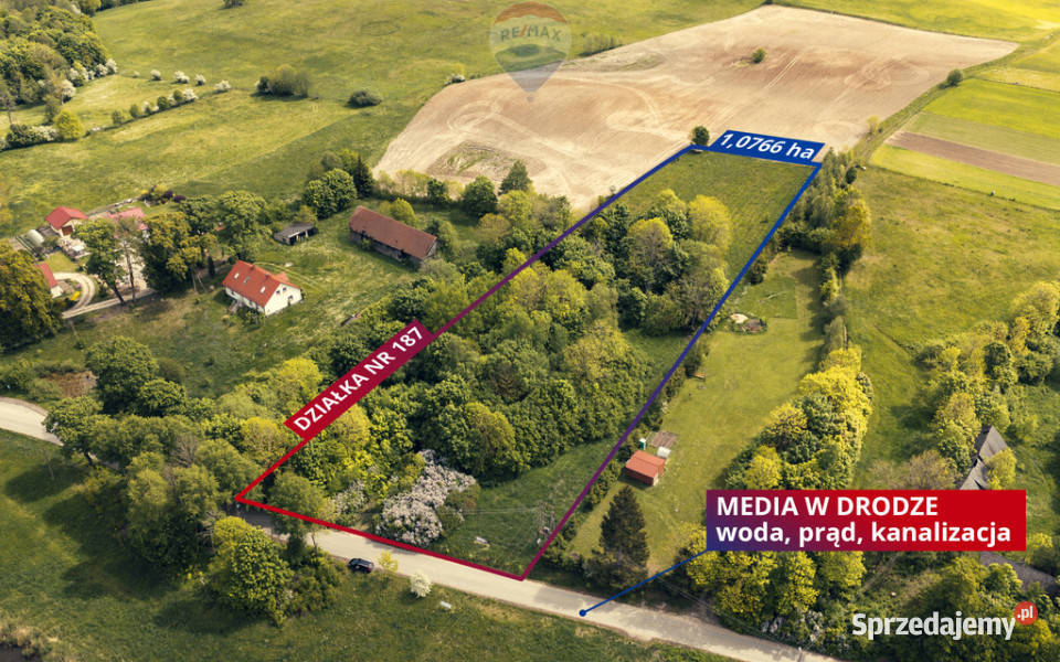 45 ha jeziorem Mazury Inwestycja sprzedam