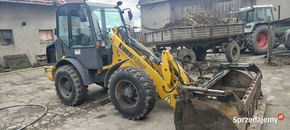 Kramer 418 Ładowarka 4x4 widły łyżka krokodyl Miłowice