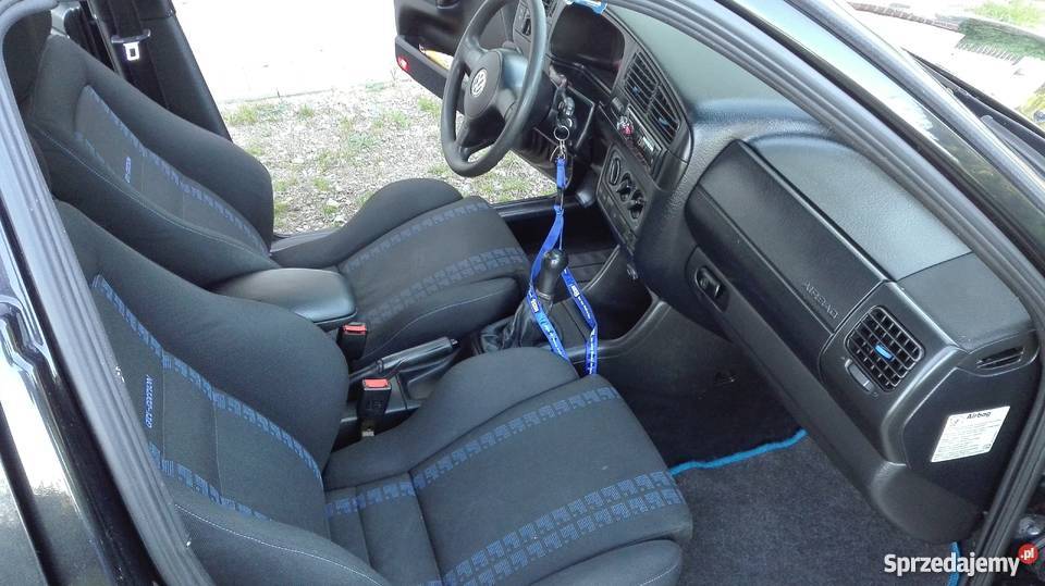 Vw Golf 3 GTI Black Edition welurowa tapicerka zachodniopomorskie Mosina sprzedam