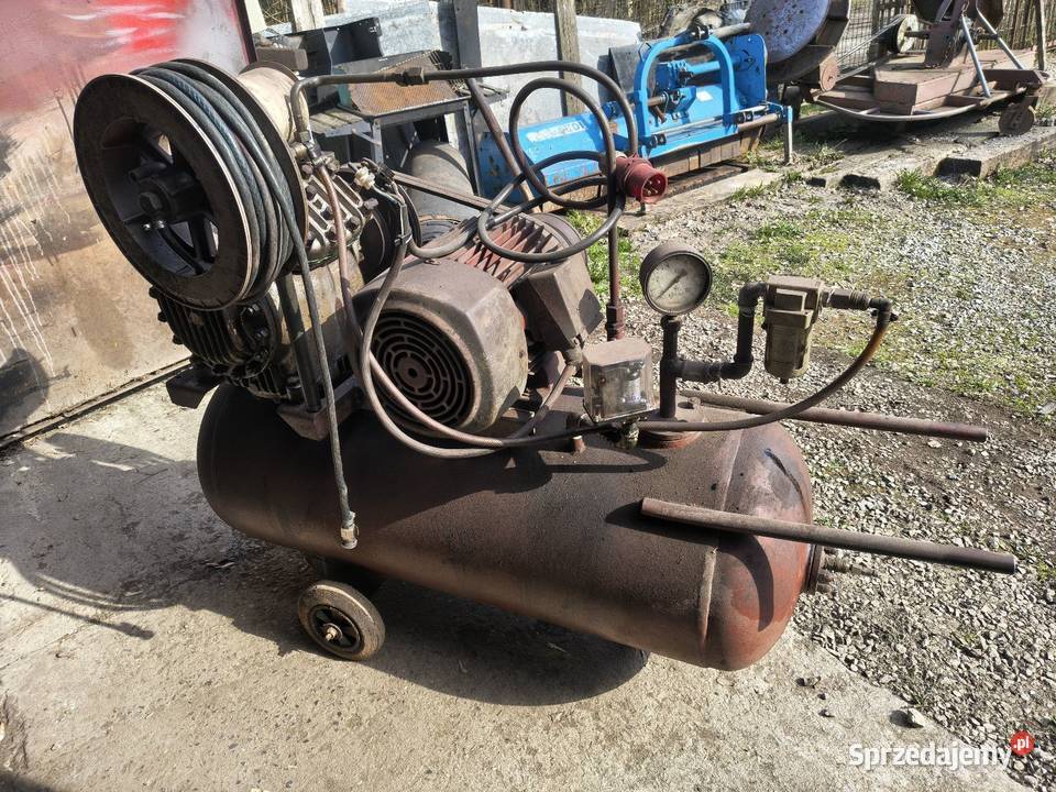 Kompresor tłokowy silnik 75kW Mściów