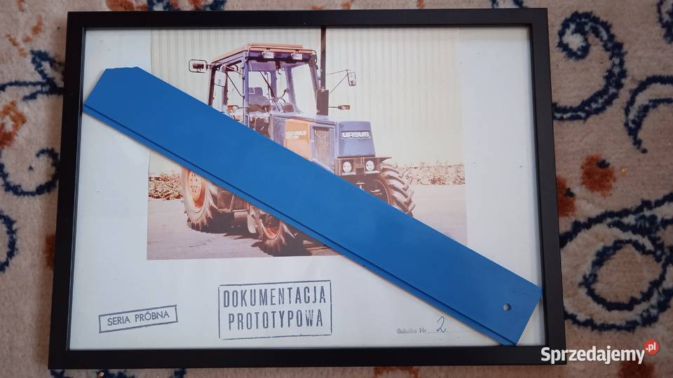 Obrazek z ciągnikiem Ursus 1154 prototyp Lublin