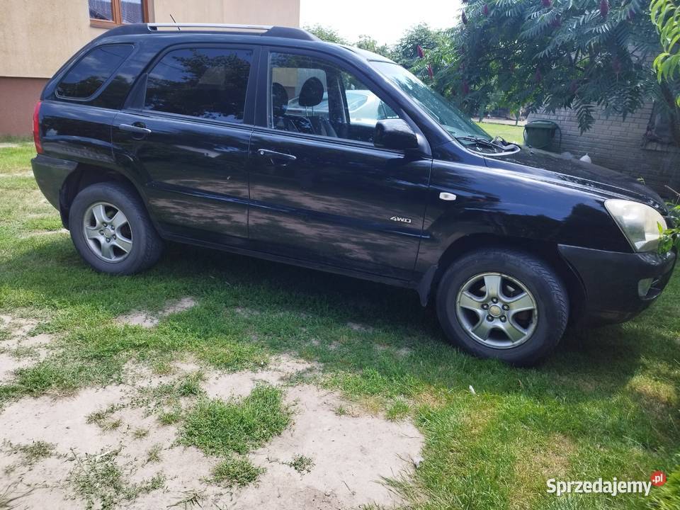Kia Sportage Active 20 benzyna 2005 niski czarny sprzedam