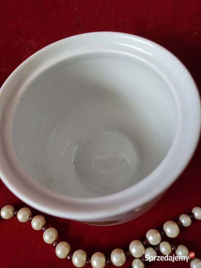 Antyczna porcelana cukiernica syg Mettereich Łódź