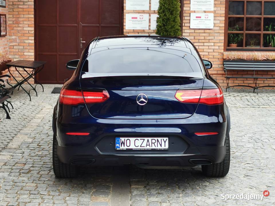 MercedesBenz GLC 220d COUPE AMG 4MATIC SALON lakier metallic Warszawa
