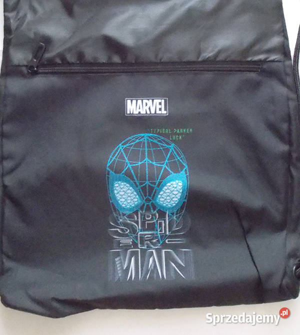 spiderman worek czarny marvel worek chłopca do łódzkie Łódź
