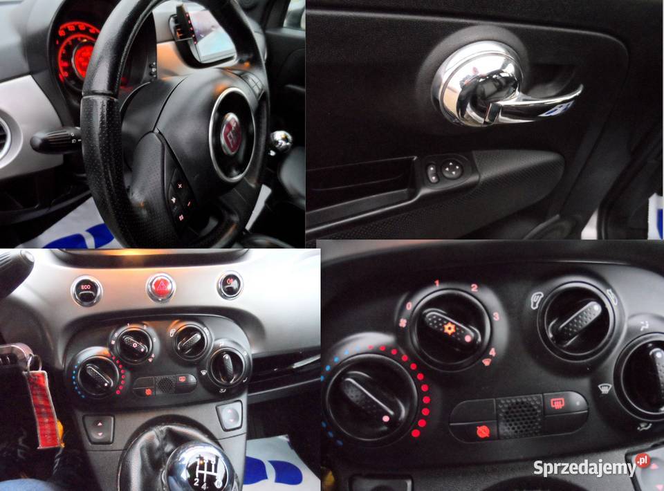 Fiat 500 Kamera tyl i przódPoł SkóryKima Bochnia