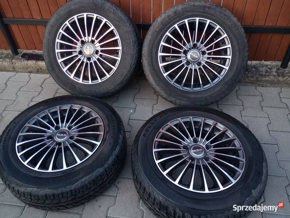 Alufelgi 5x112 15 Seat Skoda Volkswagen Mercedes Średnica 15" Włocławek