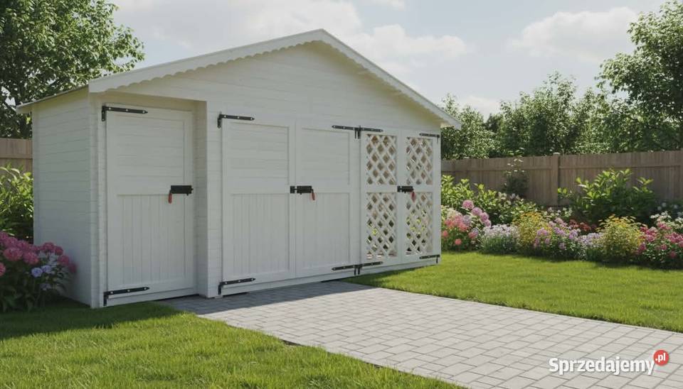 Domek z drewutnią Jordanów