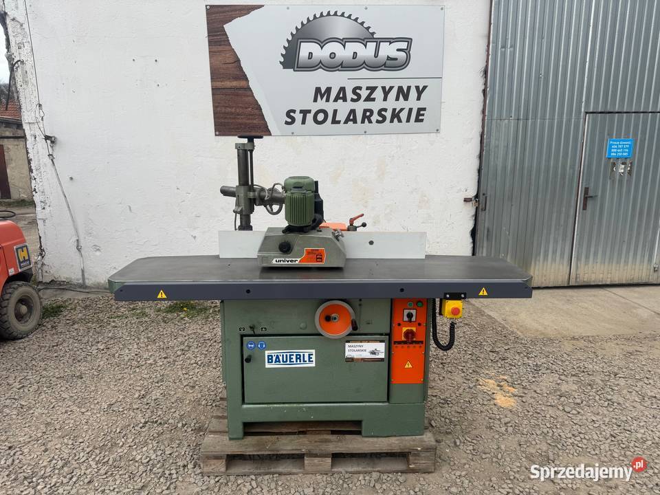 Frezarka dolnowrzecionowa BAUERLE z posuwem Kalwaria Zebrzydowska