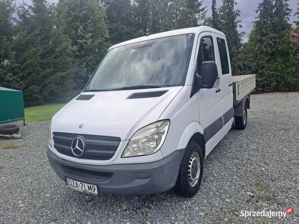 Mercedes Sprinter 209 CDI Brygadówka 7 miejsc Napęd tylna oś