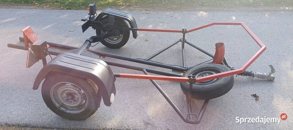Sprzedam przyczepkę do przewozu motocykla Grodzisk Mazowiecki