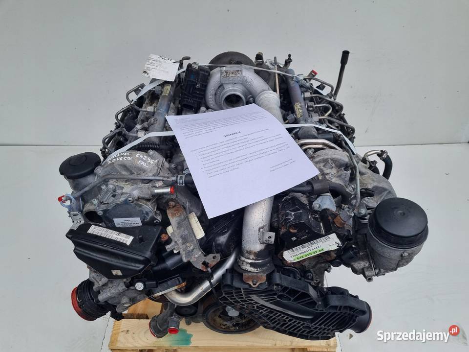 SILNIK KOMPLET Mercedes GLK X204 30 V6 CDI 224 osobowe Janów sprzedam