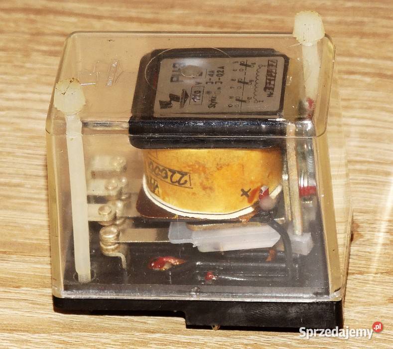 Przekaźnik PU3 ELEKTROBUDOWA 4 A 250 VAC cewka Części i akcesoria