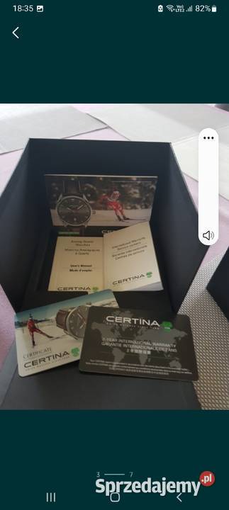 Zegarki 2 TISSOT i CERTINA