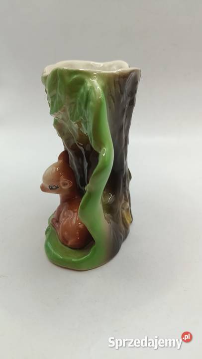 Sarenka wazonik Portery fauna Porcelana i szkło sprzedam