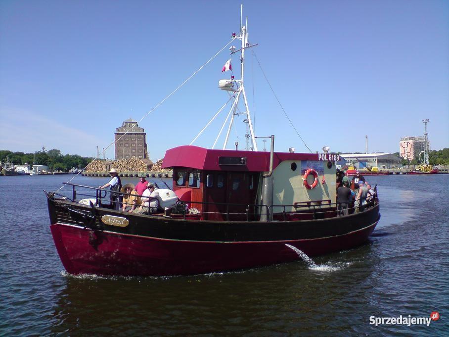 Jacht motorowy kuter wędkarski zachodniopomorskie Kołobrzeg sprzedam