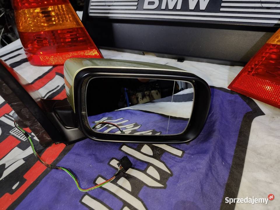 Bmw e46 compakt lusterko prawe pistaziengrun
