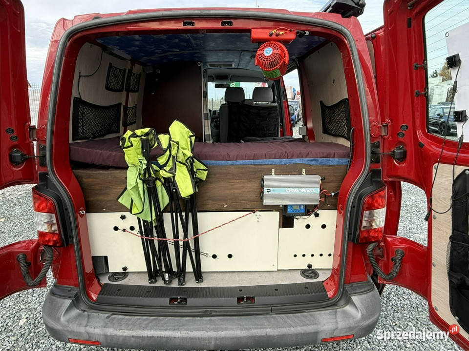 Volkswagen Transporter VW T5 20 TDI Kamper klima manualna Wrocław