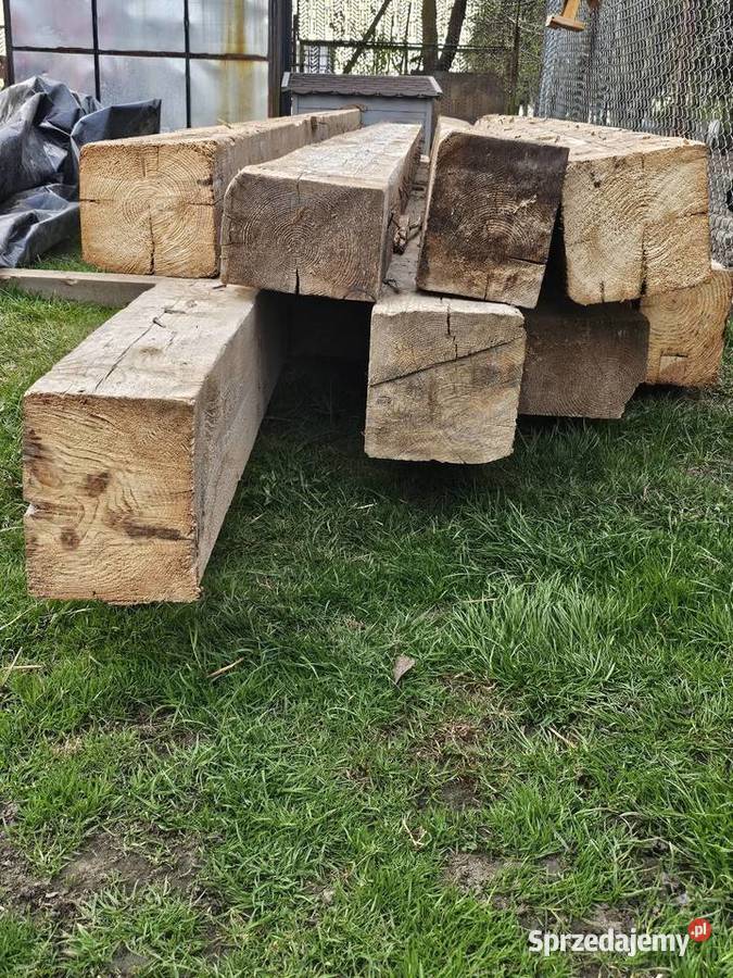 Stare belki konstrukcyjne wieżba Tłukomy