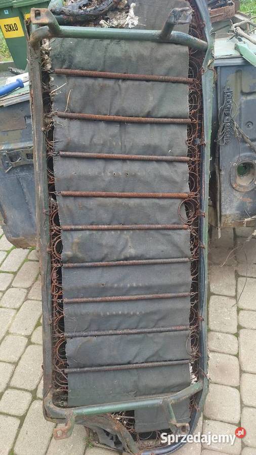 Gaz69 A komandorka siedzenie kanapa tył Fotele i kanapy