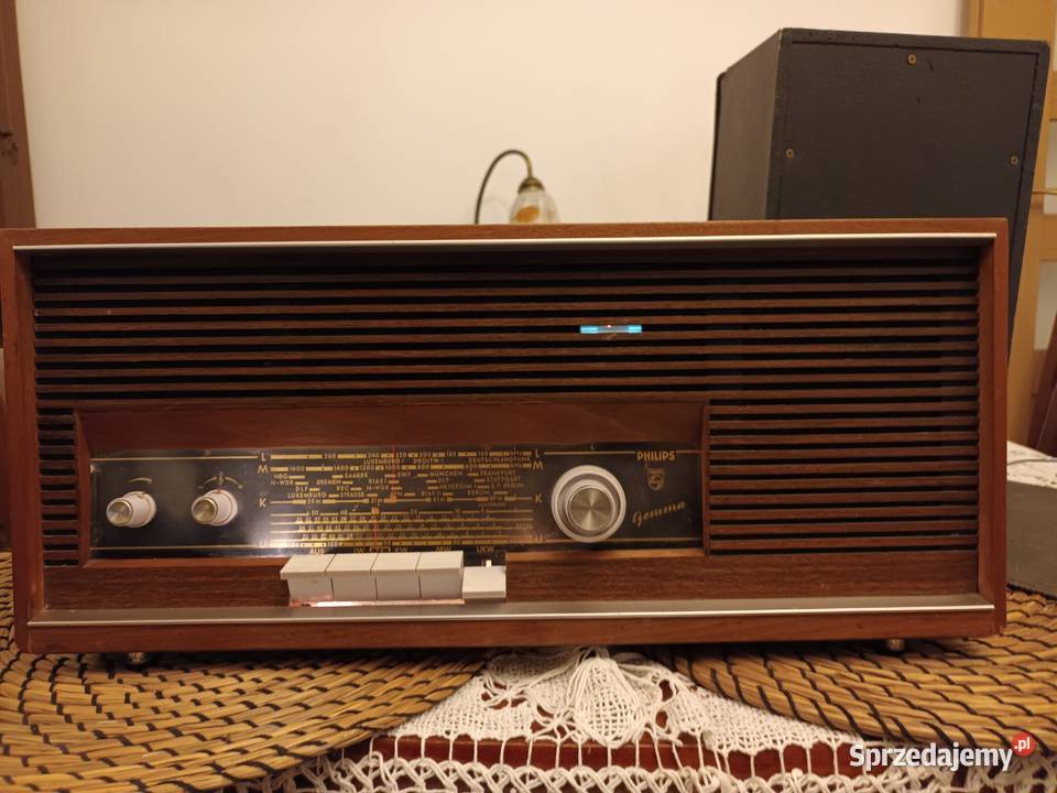 Radio lampowe Philips Gemma 353 wysylka w Tychy