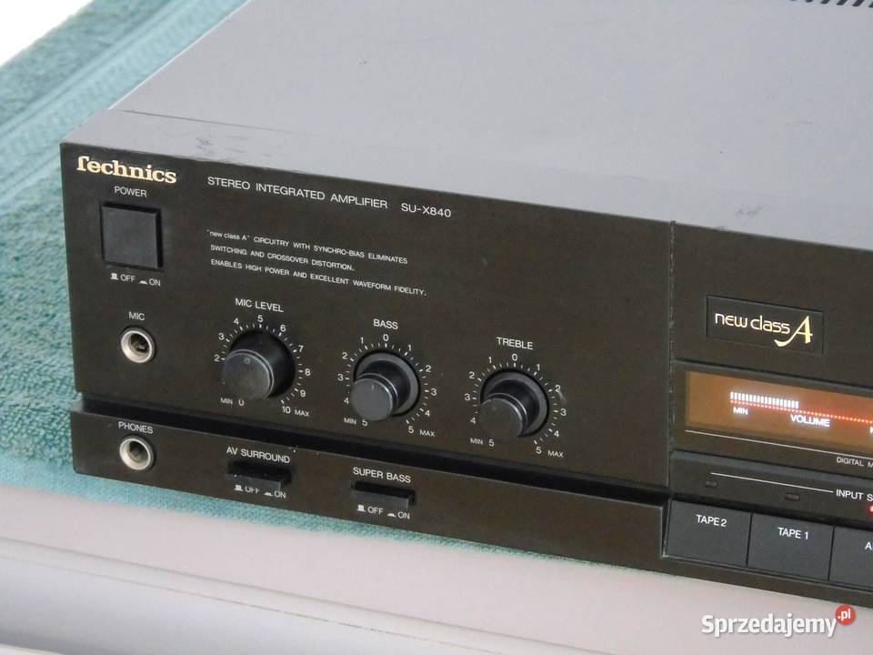 Wzmacniacz stereo Technics SUX840 mocny DOSTAWA Jasło