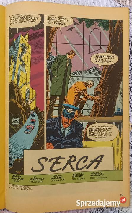 Powrót elektroegzekutora 1992 komiks Małkinia Górna