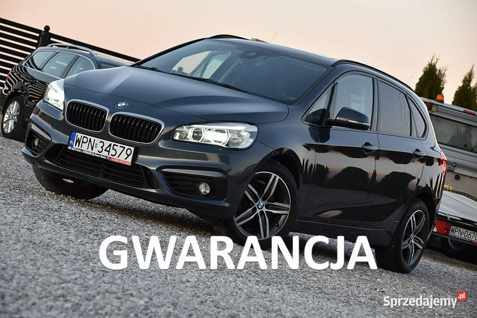 BMW 218 20d 150 Led Navi Panorama Gwarancja F45 aluminiowe felgi mazowieckie Nowe Kucice